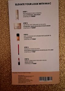 MAC Foundation Samples Pack 3 Shades
