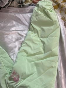 Light Green Puffer Jacket
