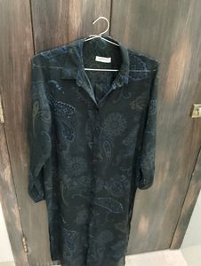 Black Kurta,Worn Twice,Pr- 300coins/₹