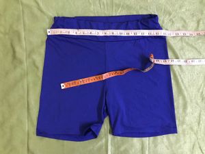 Blue Bike Shorts - Comfy Activewear Waist 30-32