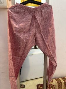 Pink Kurta With Pant