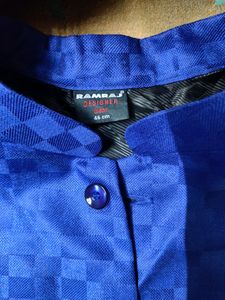 Self Design Nehru Jacket For Men (4xl)