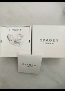 2 Way Wearable Skagen Denmark 925 Silver Earrings