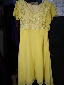Yellow Lace Dress