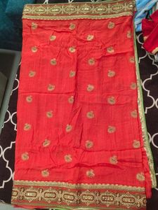 Price Drop Alert!!!!!Red Saree For Women