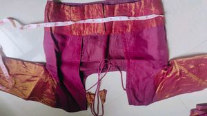Purple Chiffon Saree
