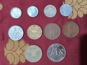 Old Coins And Notes Indian Combo, Lowest Price