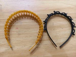2-in-1 Hairstyling Hairband Combo- Floral & Twist