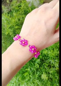 Floral Beaded Bracelets