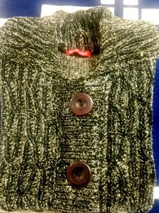 Cozy Knitted Button-Down Cardigan