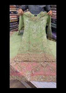 Embroidered Net Fabric