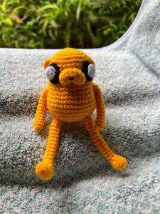 Crochet Jake Handmade Amigurumi Keychain