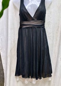 38296. Elegant Black Dress