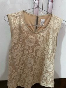 Lace Sleeveless Top