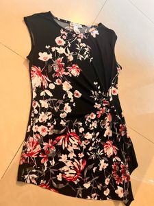 Pattern Black Top