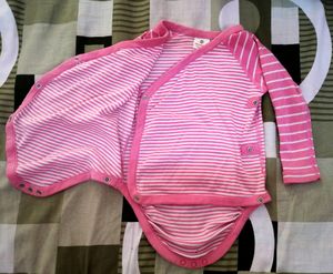 Baby Body Suit - Combo Of 3 &amp; Cradle Mosquito Net