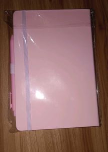 Pink Notebook & Pen Set