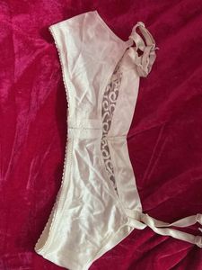 Elegant White Bra see through