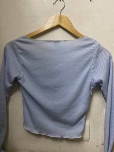 Sss Blue Crop Top💙🦕