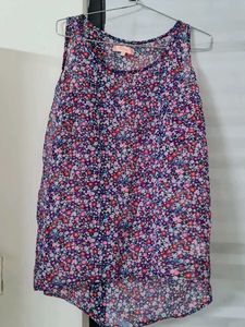 Floral Sleeveless Top