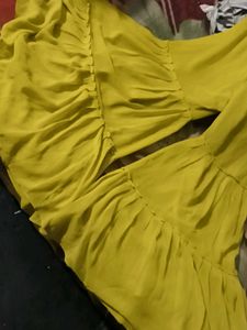 Yellow Haldi Sharara