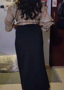 False Wrap Skirt