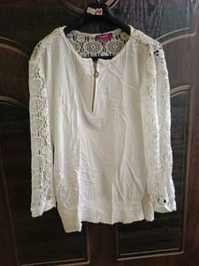 White Lace Top