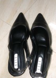 ELLE Toe Kitten Pointed Heels Pumps