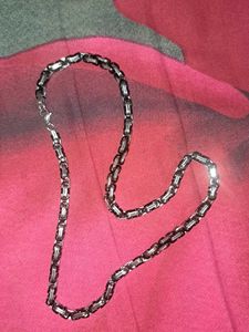 Cuban chain (Silver-Black)