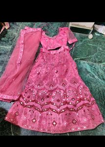 Heavy Cancan Bridal Lehenga For Wedding
