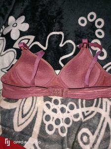 Branded Padded Mauve Bra Good Condition