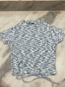 Blue Patterned Tee