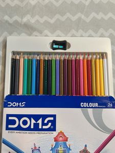 DOMS Colour Pencils - 24 Shades