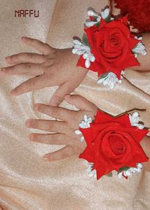 Red Rose Wrist Corsage