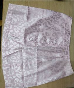 Branded LUXURY SATIN SKIRT