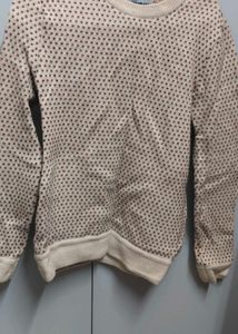 Patterned Knit Sweater for men