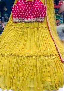 Wedding Wear Heavy Work Lehenga With Dupatta