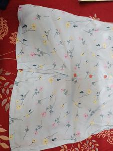 Floral Sleeveless Kurti