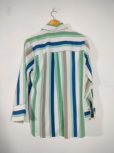 White With Multi Striped Co-ord Sets (Women&#39;s)