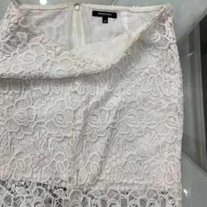 Premium White Skirt