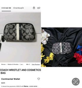 Coach wristlet