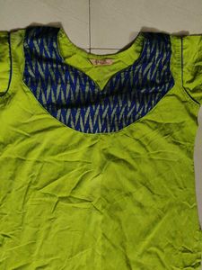 Cotton Printed Kurta For Women Daily/ College Wear