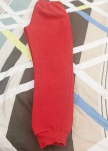 Comfy Red woolen pant Size- 34