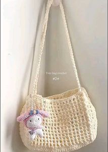 Crochet Tote Bag