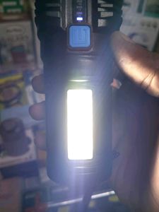 Multifunctional Rechargeable LED Torch Light