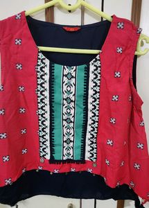 Ethnic Vibes W Crop Top