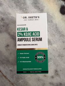 Dr. Sheth's Kesar & Kojic Acid Serum