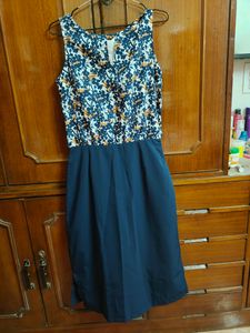 Navy Blue Dress - Tokyo Talkies