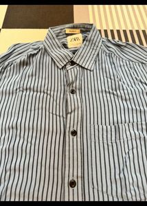 New ZARA Mens Shirt Half Sleeve Original Branded