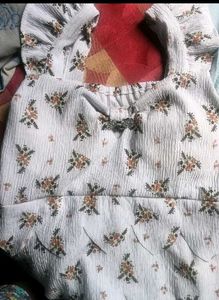 Floral Flutter Sleeve Top